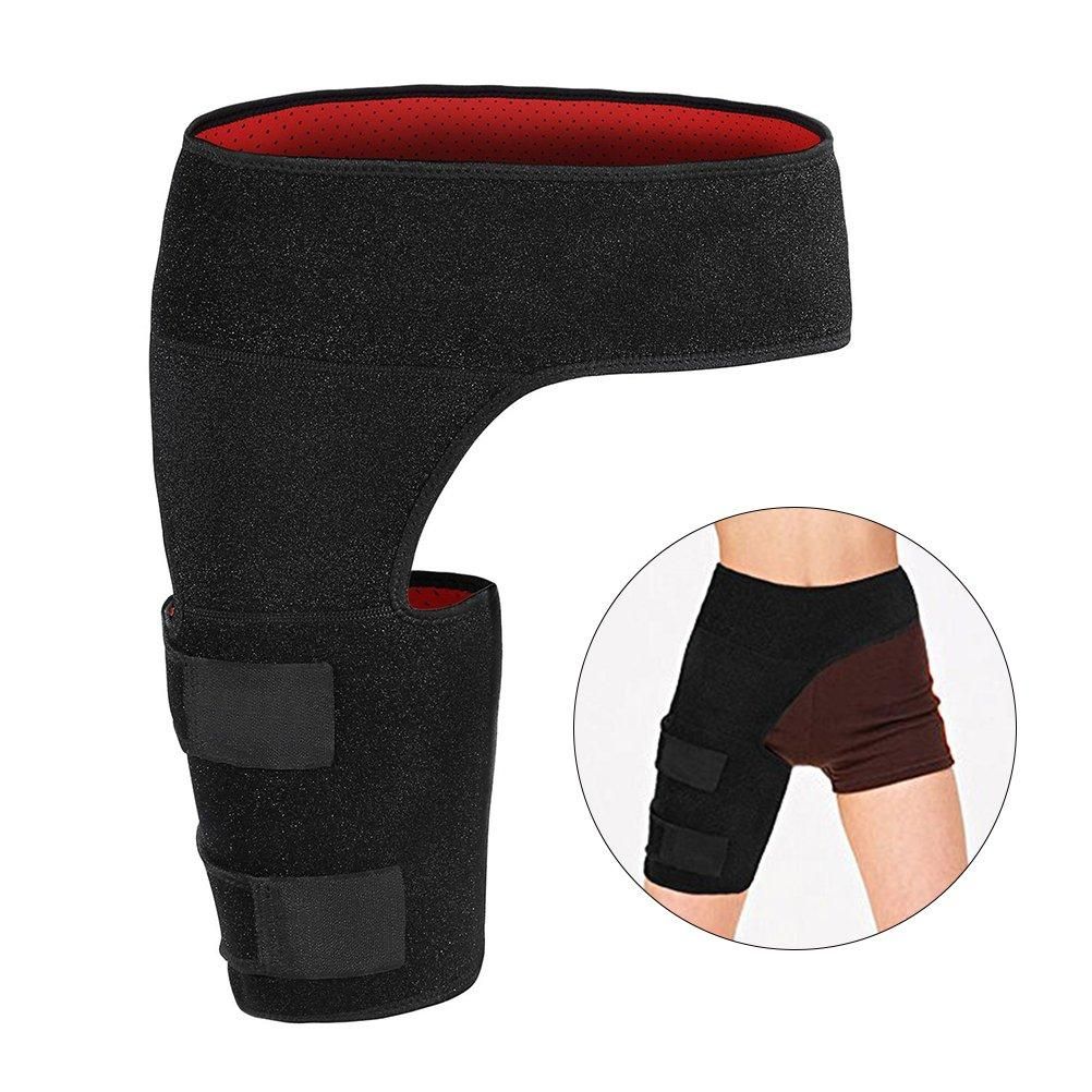 Hip Brace Compression Brace for Hamstring Injury Sprains Sciatic Nerve Fitness Running & Yoga